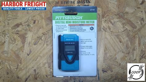 custom moisture meter harbor freight|harbor freight soil probe.